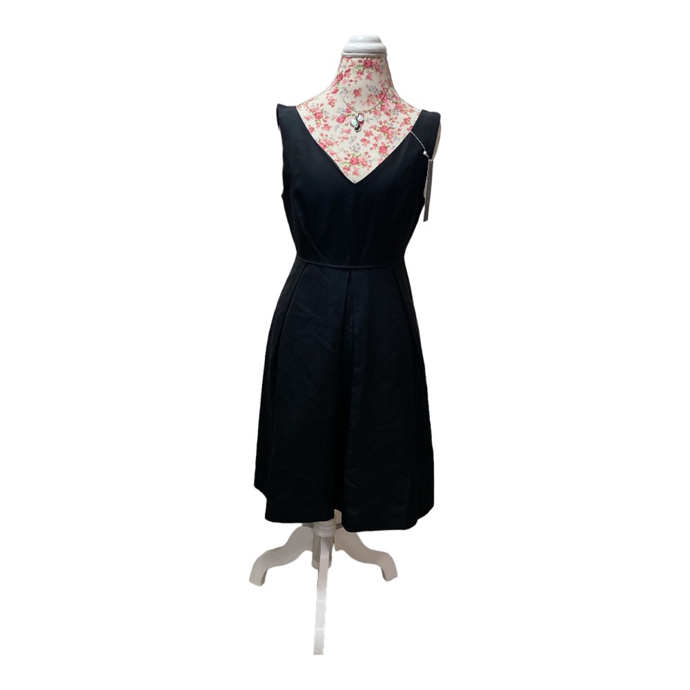 J Crew Kami Dress in Black Party Bridesmaid Pocket Size 6